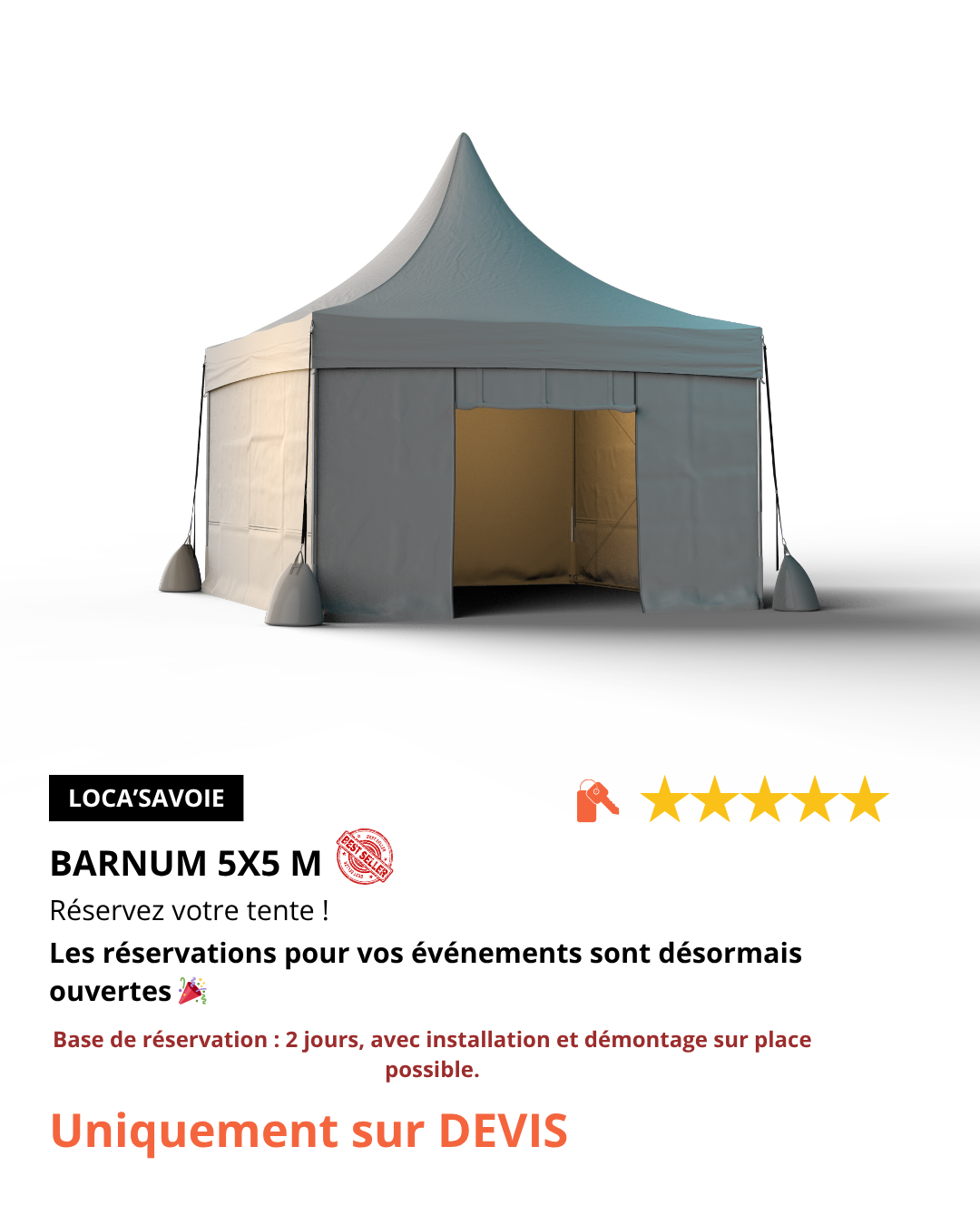 Location Barnum 5X5